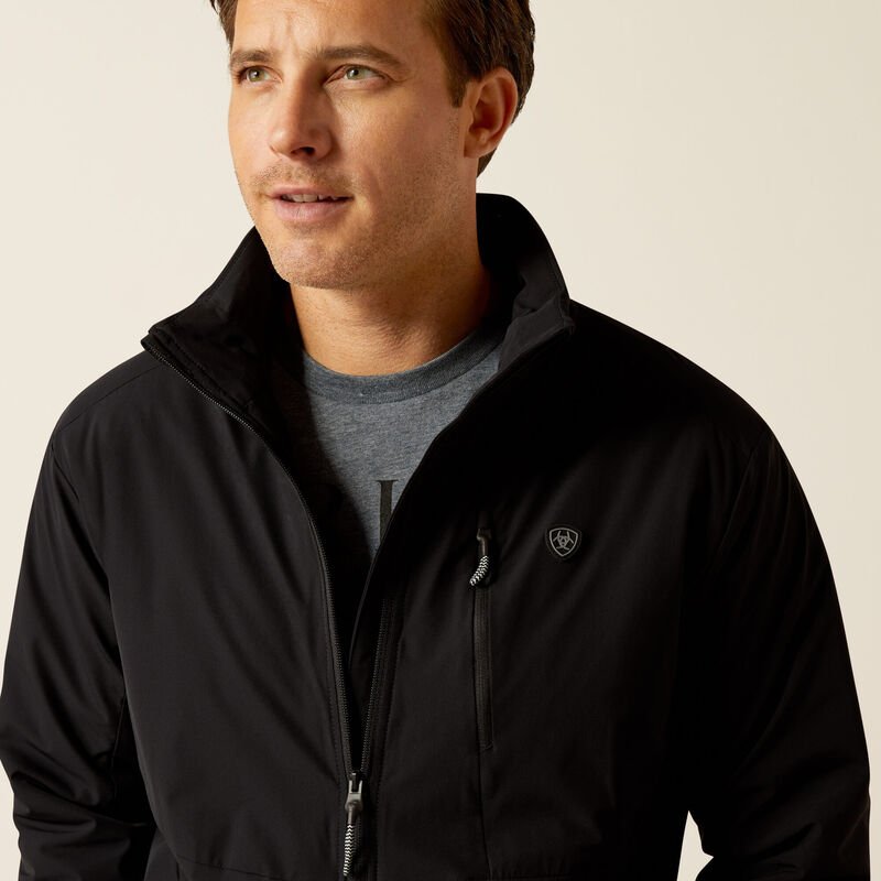 Ariat AW24 Mens Rion Stretchshell Jacket - Black - S