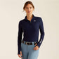 Ariat AW24 Womens Lowell 3.0 1/4 Zip Base Layer - Quiet Shade Dot - XS