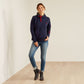 Ariat AW24 Womens Rabere Hood - Navy Eclipse - XS