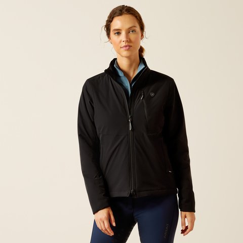 Ariat AW24 Womens Rion Stretchshell Jacket - Black - XS