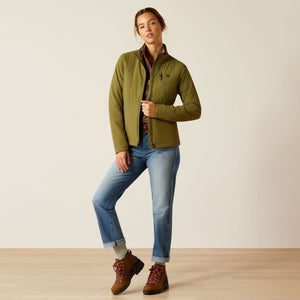 Ariat AW24 Womens Rion Stretchshell Jacket - Winter Moss - XS