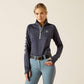 Ariat AW24 Womens Tek Team 1/2 Zip Sweatshirt - Winter Moss - XS