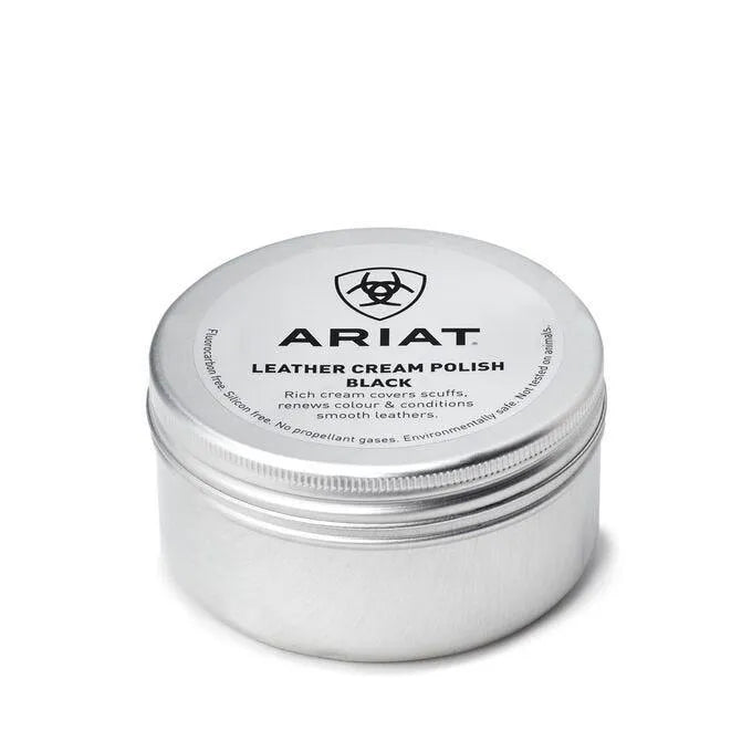 Ariat Leather Cream Polish - Black -