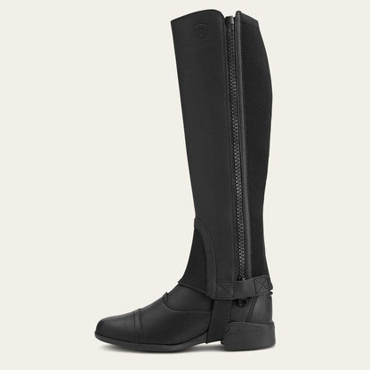 Ariat New Adults Scout Half Chap - Black - XSM