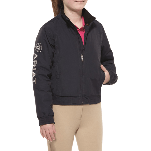 Ariat Unisex Youths Stable Jacket - Navy - Small