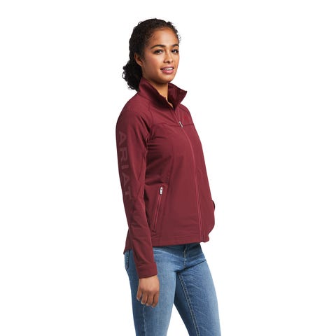 Ariat Womens Agile Softshell Jacket - Zinfandel - Extra Small