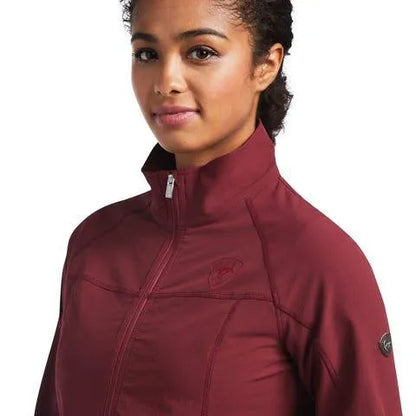 Ariat Womens Agile Softshell Jacket - Zinfandel - Extra Small