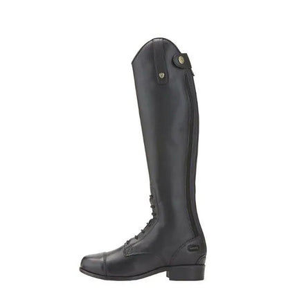 Ariat Youth Heritage Contour Field Zip - Black - 2 - SM - Slim Calf / Med Height