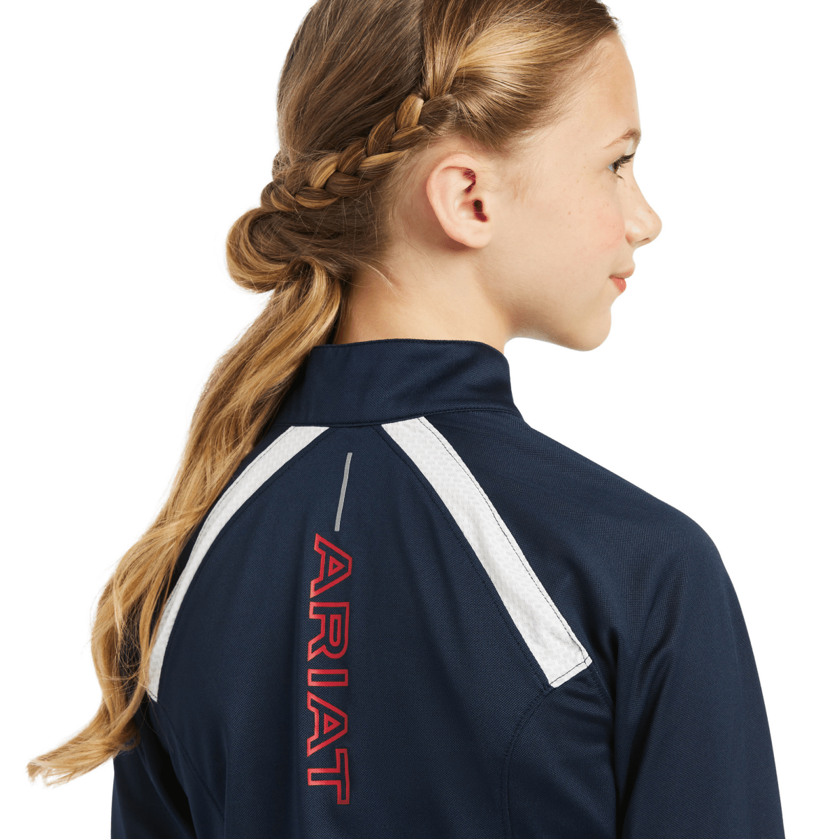 Ariat Youth Sunstopper 2.0 Team 1/4 Zip Baselayer - Team - S