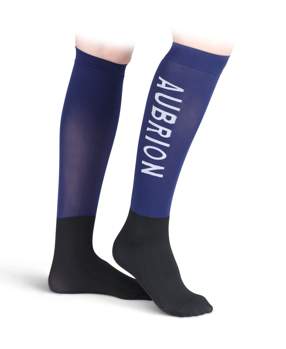 Aubrion Abbey Socks - Blue - One Size