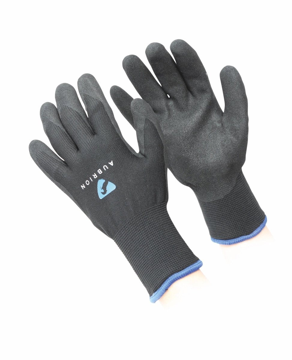 Aubrion All Purpose Winter Yard Gloves - Black - XS