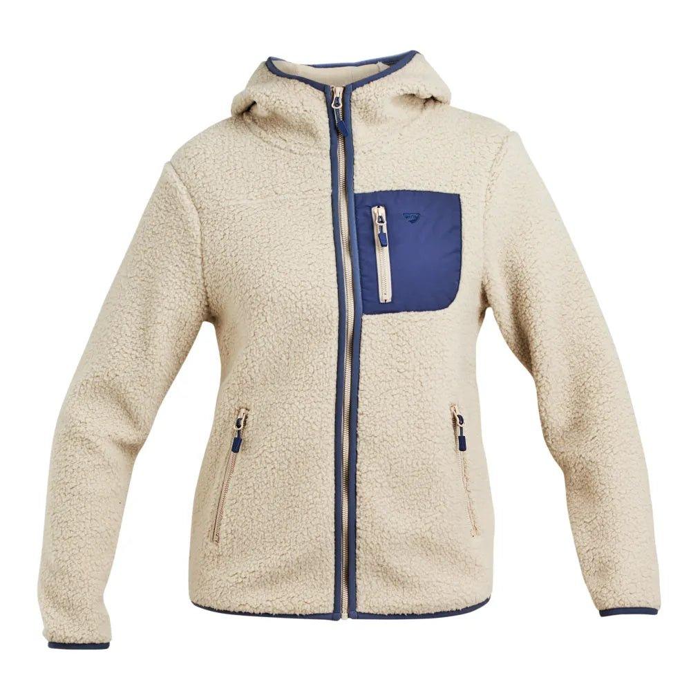 Aubrion AW24 Clement Full Zip Fleece - Natural - Extra Extra Small