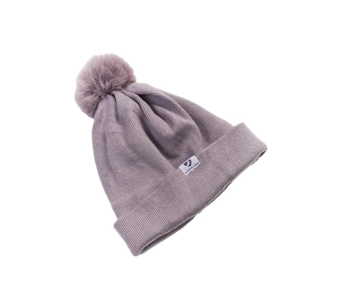 Aubrion AW24 Fleece Lined Hat - Mauve - 