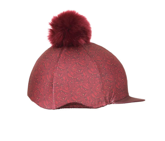 Aubrion AW24 Hyde Park Hat Cover - Red Paisley - 