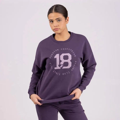 Aubrion AW24 Serene Sweatshirt - Purple - Extra Extra Small