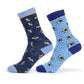 Aubrion Bamboo Ankle Socks 2 Pack - Bee - Adult