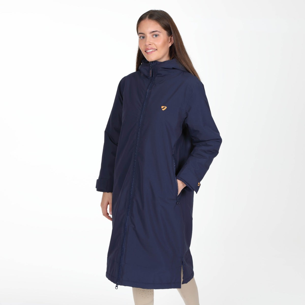 Aubrion Core All Weather Robe - Unisex - Navy - 11/14 Years