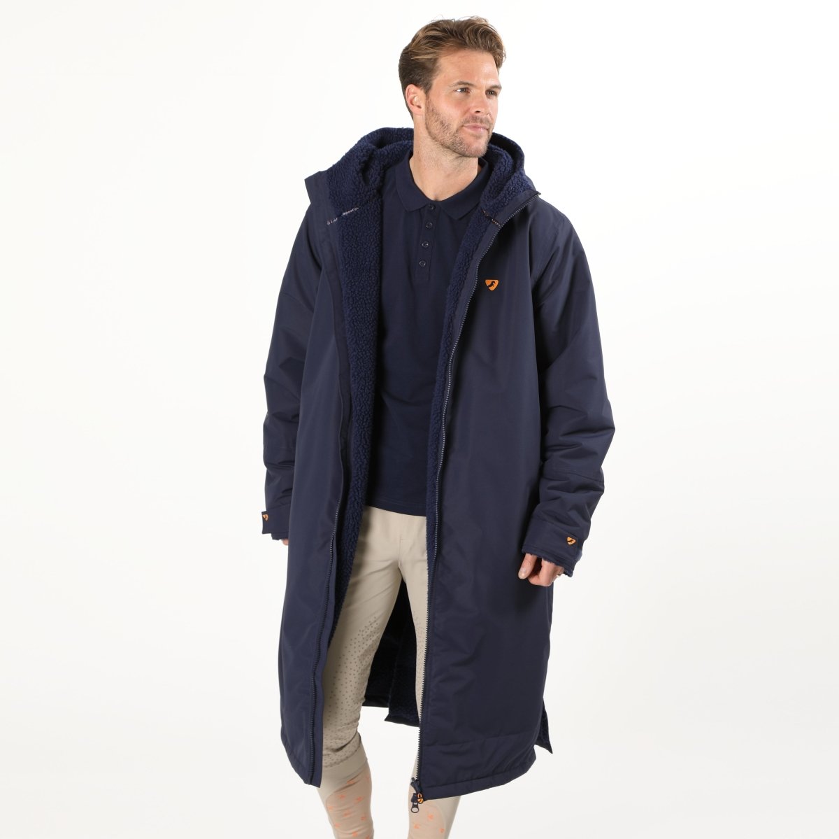 Aubrion Core All Weather Robe - Unisex - Navy - 11/14 Years