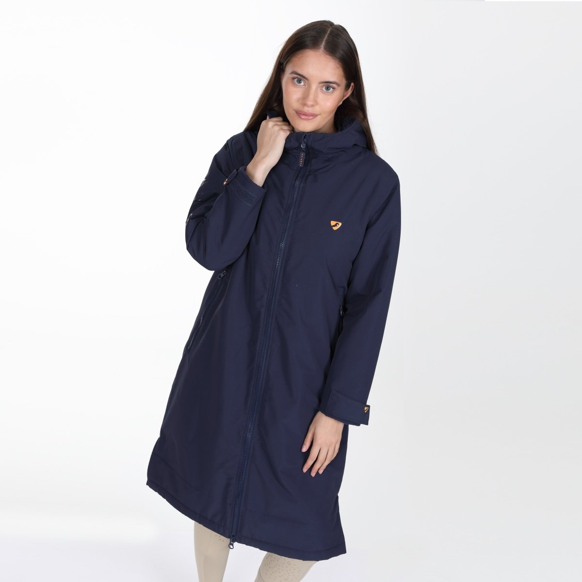 Aubrion Core All Weather Robe - Unisex - Navy - 11/14 Years