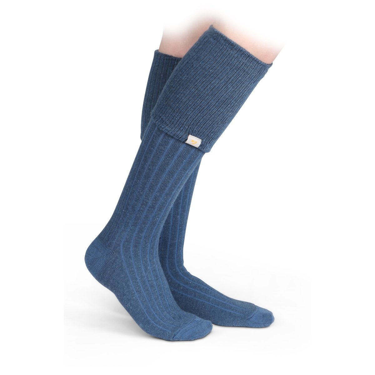 Aubrion Cottonwood Boot Socks - Blue - Adult