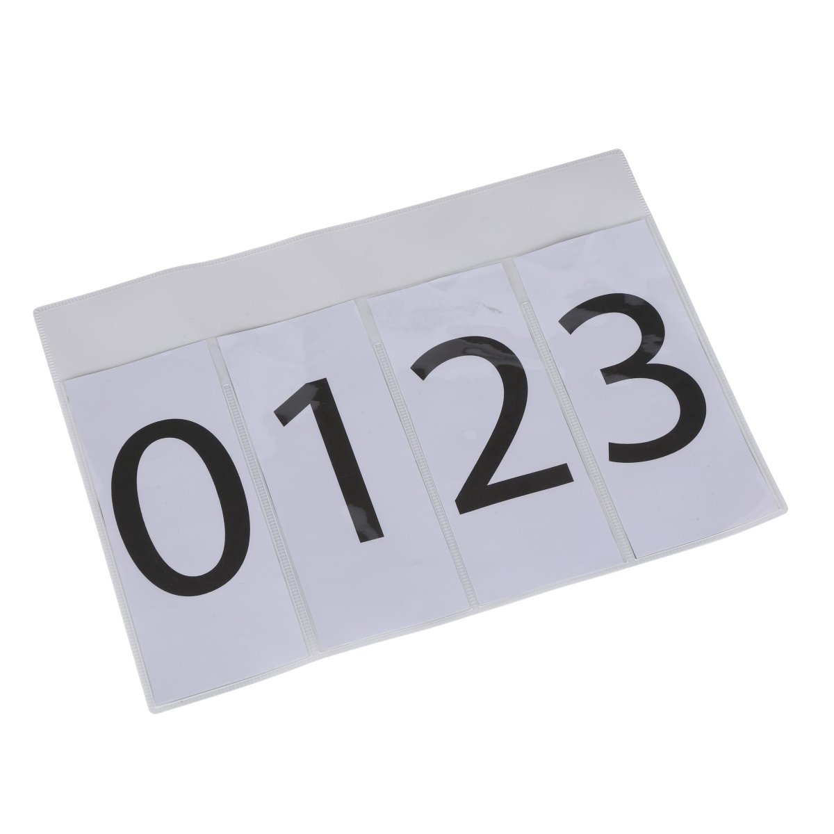 Aubrion Number Bib Cards (2 Pack) - White - One Size