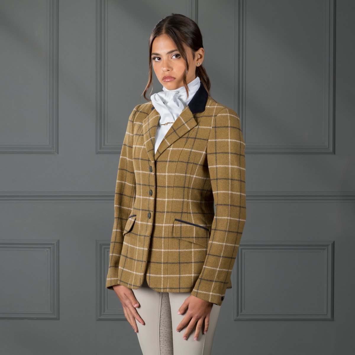 Aubrion Saratoga Jacket - Brown Tweed - 30