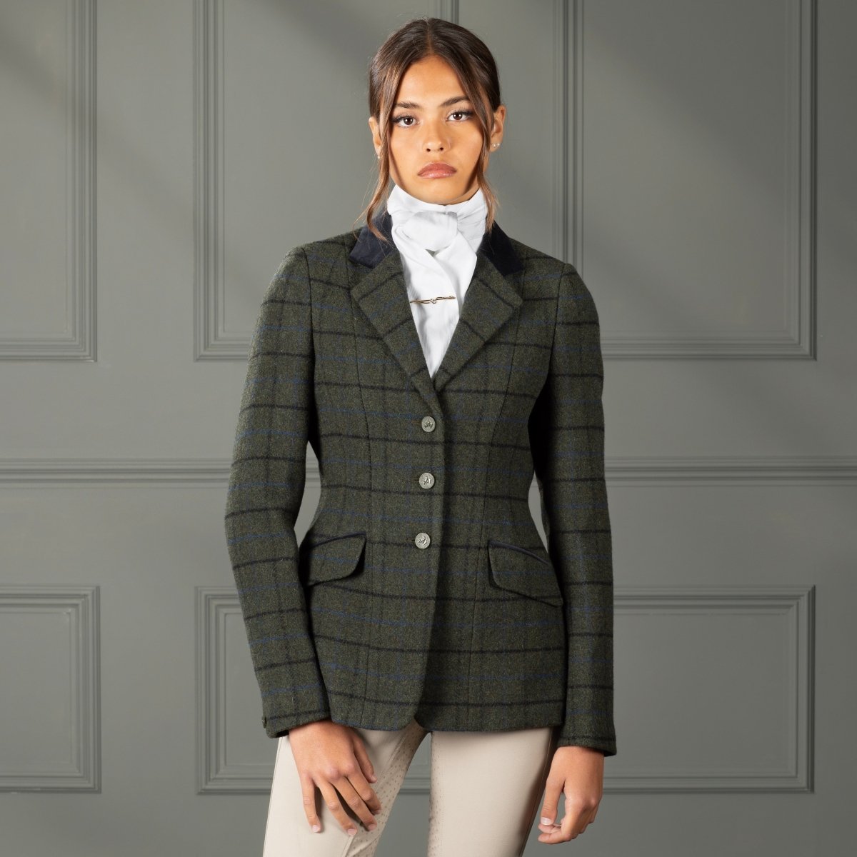 Aubrion Saratoga Jacket - Brown Tweed - 30