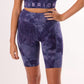 Aubrion SS24 Non-Stop Shorts - Navy TyeDye - L