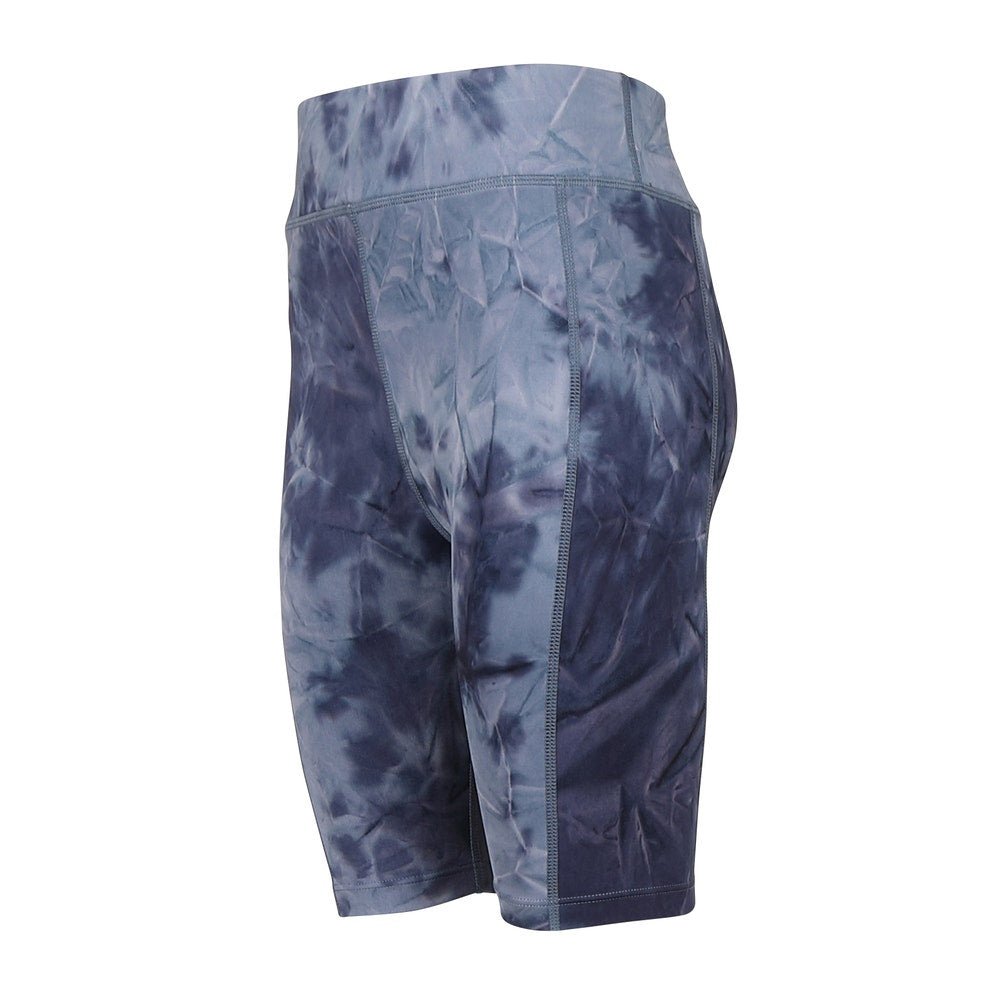 Aubrion SS24 Non Stop Shorts - Young Rider - Navy TyeDye - 11/12 Years