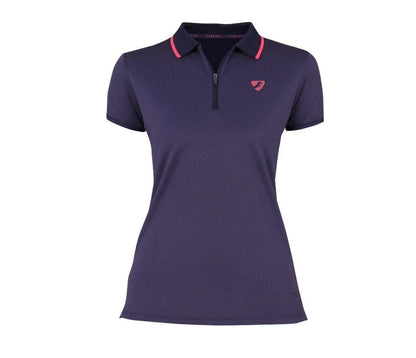 Aubrion SS24 Poise Tech Polo - Navy - L