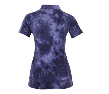 Aubrion SS24 Revive Short Sleeve Base Layer - Navy TyeDye - L