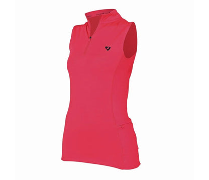 Aubrion SS24 Revive Sleeveless Base Layer - Coral - XXS