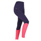 Aubrion SS24 Rhythm Mesh Riding Tights - Navy - XXS