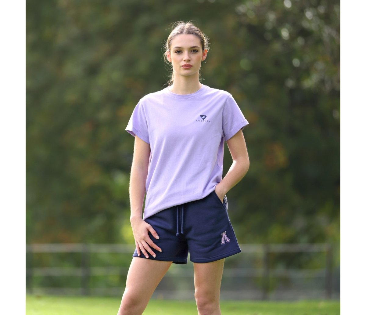 Aubrion SS24 Serene Shorts - Navy - XXS