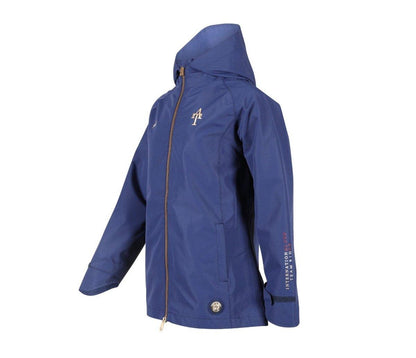 Aubrion SS24 Team Waterproof Jacket - Young Rider - Navy - 11/12 Years