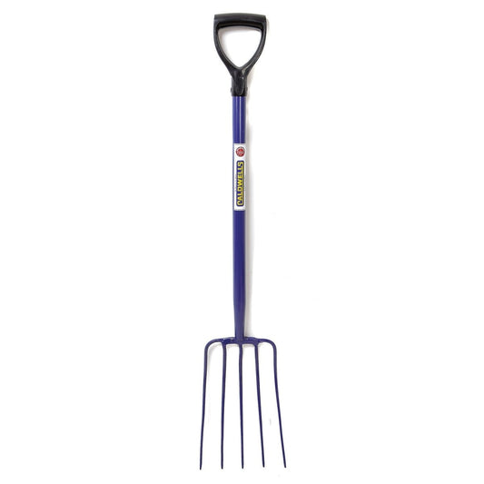 Caldwells 5 Prong Tubular Muck Fork Pyd - Blue - 