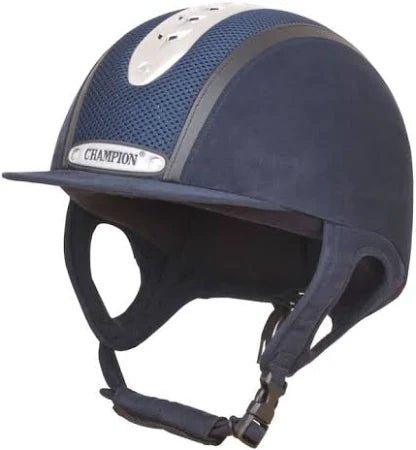 Champion Evolution Pussiance Riding Hat - Black - 51cm