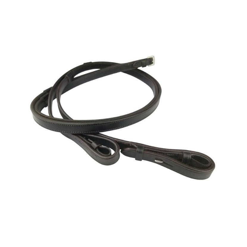 EcoRider Ultra Comfort Inside Grip Rubber Reins - Black - 48''