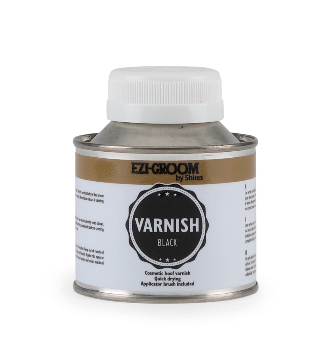 EZI - GROOM Hoof Varnish - Black - 250ml