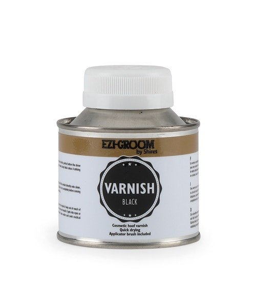 EZI - GROOM Hoof Varnish - Black - 250ml