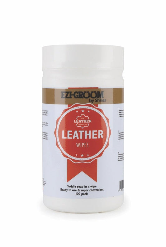 EZI - GROOM Leather Wipes - Brand - TUB