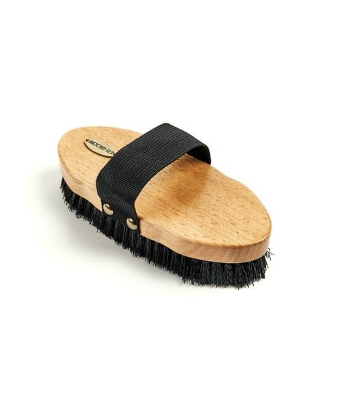 EZI - GROOM Premium Body Brush - Wood - One Size