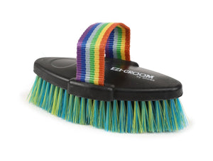 EZI - GROOM Shape Up Body Brush Large - Blue/Yellow - Single