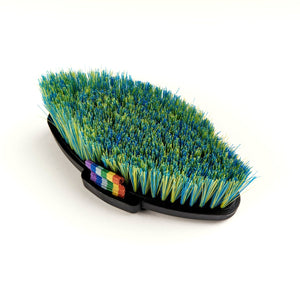 EZI - GROOM Shape Up Body Brush Small - Blue/Yellow - Single