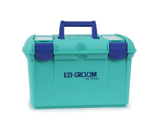 EZI - GROOM Two Tone Tack Box - Black - 