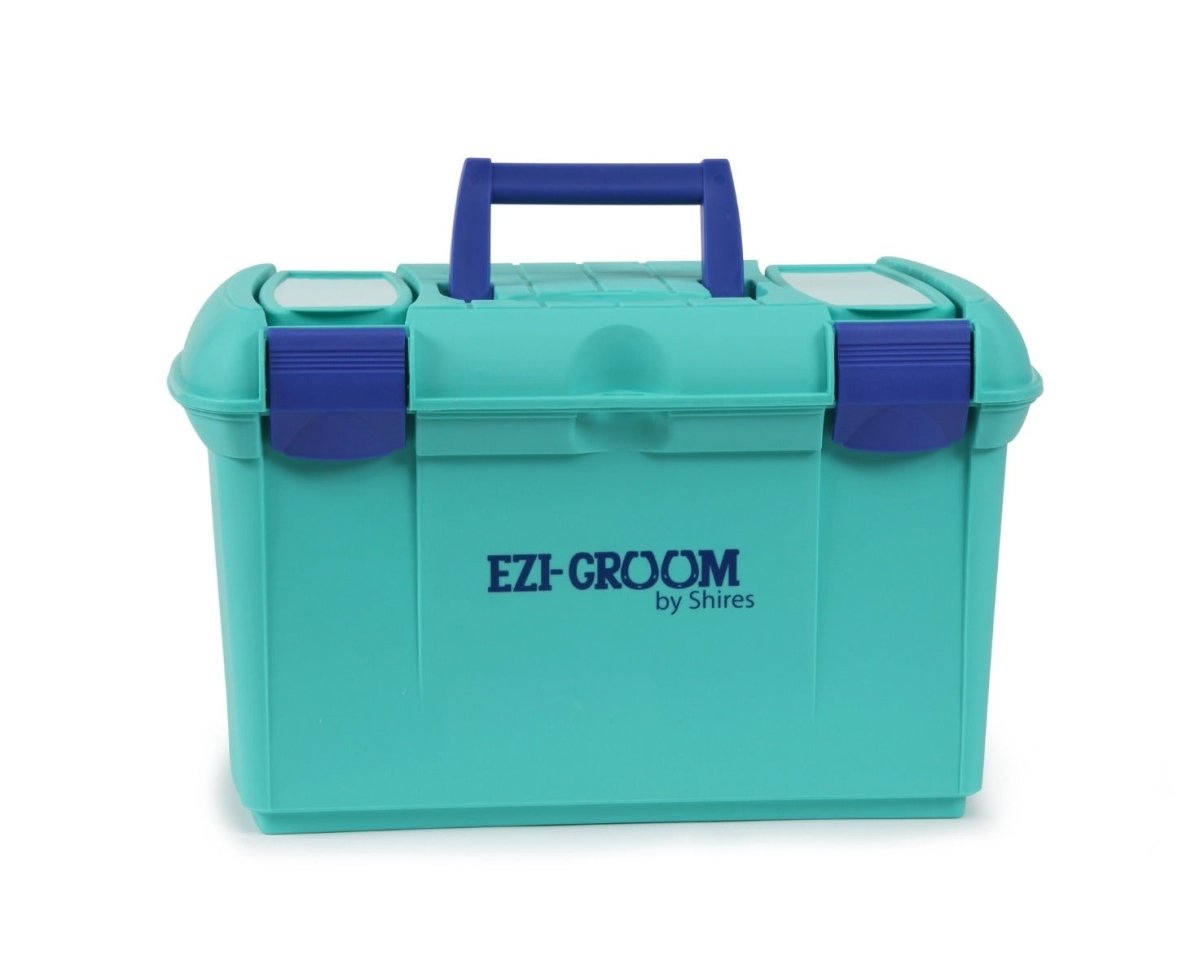 EZI - GROOM Two Tone Tack Box - Sea Green - 