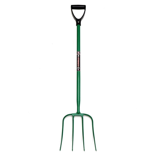 Fynalite Hi - Strength Manure Fork 4 Prong D - Grip - Green - 32"