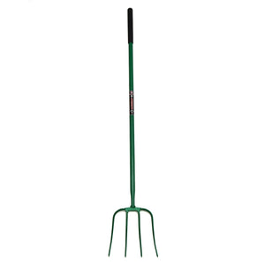 Fynalite Hi - Strength Manure Fork 4 Prong Long - Green - 48"