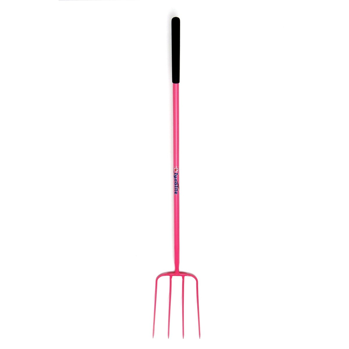 Fynalite Hi - Strength Manure Fork 4 Prong Long - Pink - 48"