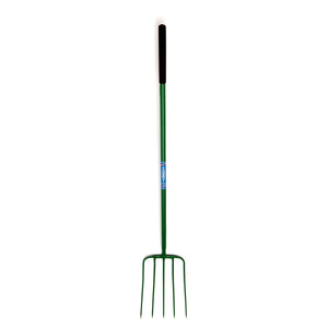 Fynalite Hi - Strength Manure Fork 5 Prong Long - Green - 48"